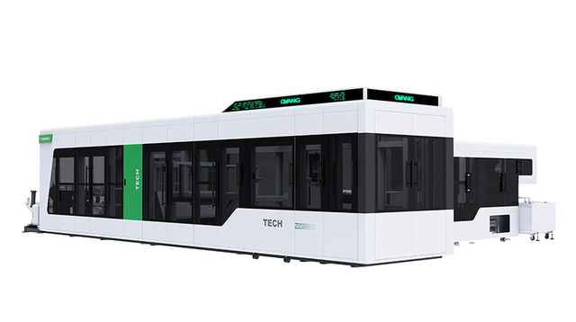 Máquina de fabricação de bolsa não tecida