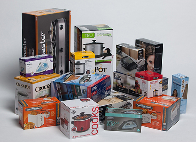 Embalagem de produtos eletrônicos