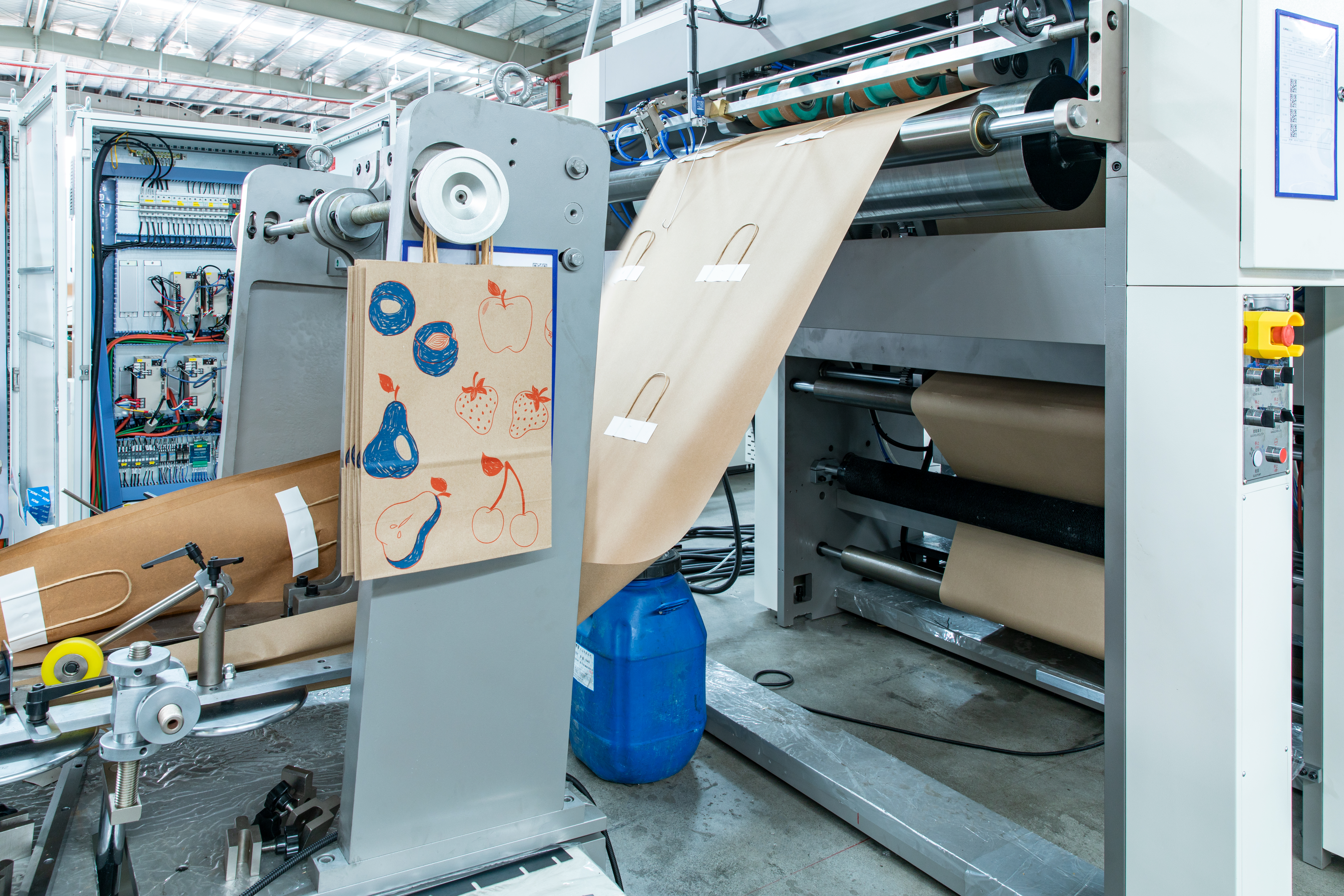 Máquina de fabricação de papel de papel de xícara de alta velocidade/dupla de alta velocidade inteligente