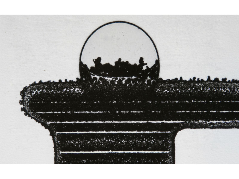 Defeitos de difusão de impressão flexográfica