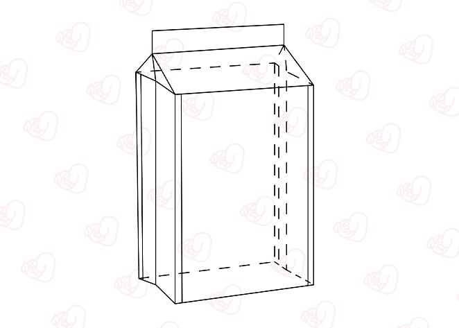 Modelos de bolsa com vedação lateral quádrupla