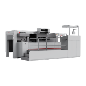 Máquina de estampagem automática de papel alumínio e corte