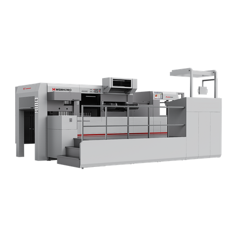 Máquina de estampagem automática de papel alumínio e corte