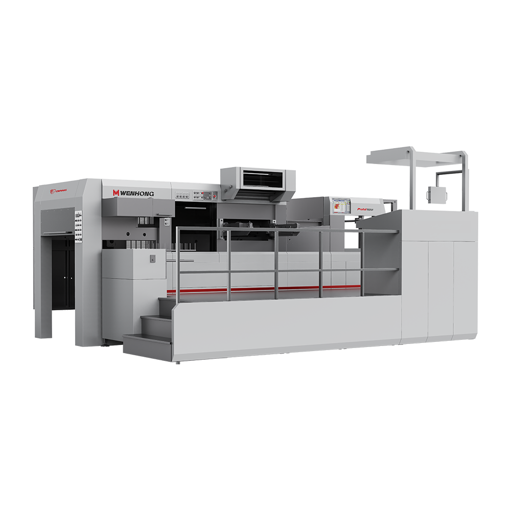 Máquina de estampagem automática de papel alumínio e corte