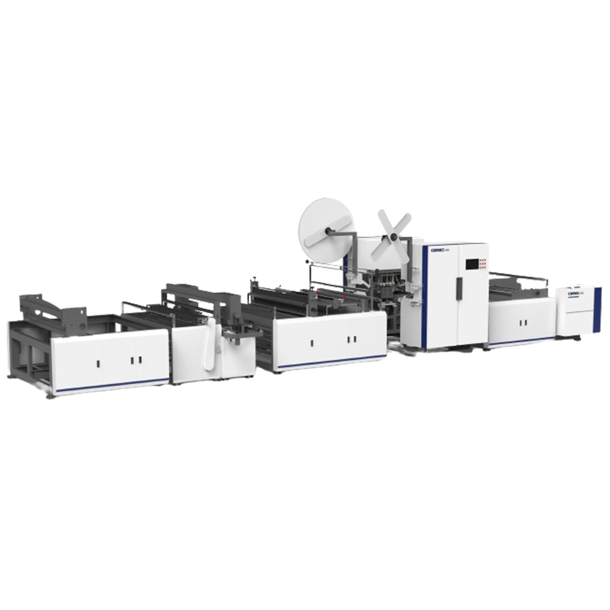 Máquina de corte e corte transversal não tecido OYANG 15 XG1200